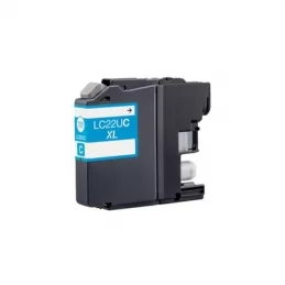 Cartuccia Compatibile Brother LC22U Ciano 