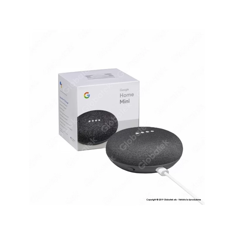 GOOGLE HOME MINI SMART SPEAKER COLORE GRIGIO ANTRACITE - SKU 100067 GOOGLE HOME MINI SMART SPEAKER COLORE GRIGIO ANTRACITE - SKU 100067