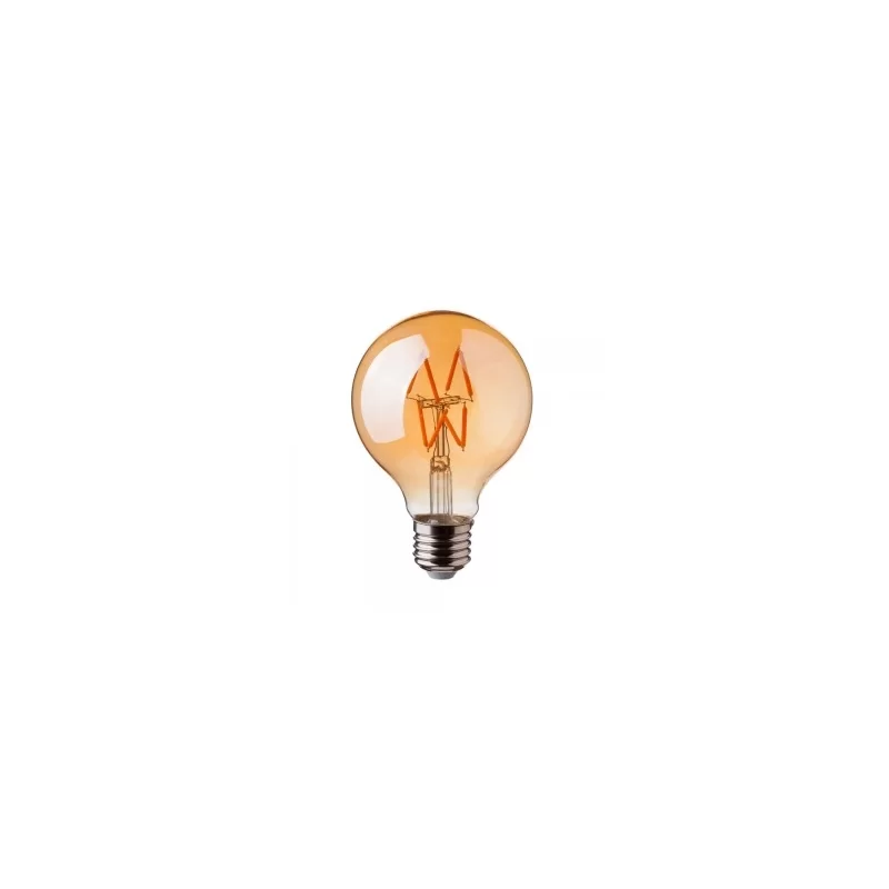 V-TAC VT-2004 LAMPADINA LED E27 4W GLOBO G80 FILAMENTO AMBRATA - SKU 7148 V-TAC VT-2004 LAMPADINA LED E27 4W GLOBO G80 FILAMENTO AMBRATA - SKU 7148