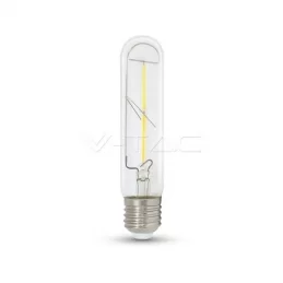 V-TAC VT-2042 LAMPADINA LED E27 2W TUBOLARE 2 FILAMENTI - SKU 7251 