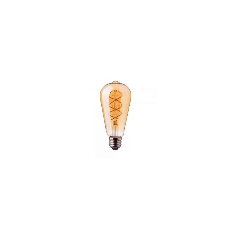 V-TAC VT-2065 LAMPADINA LED E27 5W BULB ST64 FILAMENTO AMBRATA - SKU 7218  V-TAC VT-2065 LAMPADINA LED E27 5W BULB ST64 FILAMENTO AMBRATA - SKU 7218