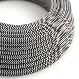 FAI CAVO DI COLLEGAMENTO ELETTRICO IN CORDA PER LAMPADE DI DESIGN COLORE BIANCO E NERO 