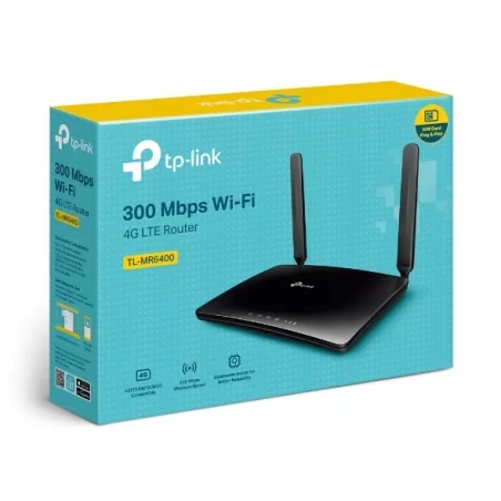 TP-LINK ROUTER 4G LTE WIRELESS 300Mbps MOD. TL-MR6400