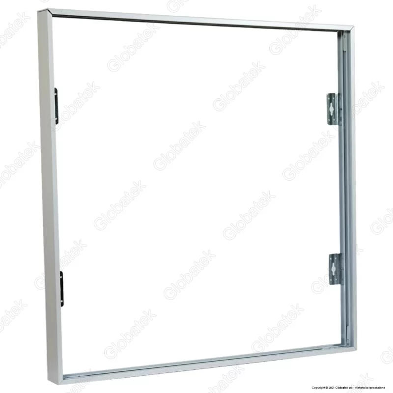V-TAC SUPPORTO IN METALLO CON CLIP PER MONTAGGIO ESTERNO PANNELLI LED 60X60 - SKU 8156 V-TAC SUPPORTO IN METALLO CON CLIP PER MONTAGGIO ESTERNO PANNELLI LED 60X60 - SKU 8156