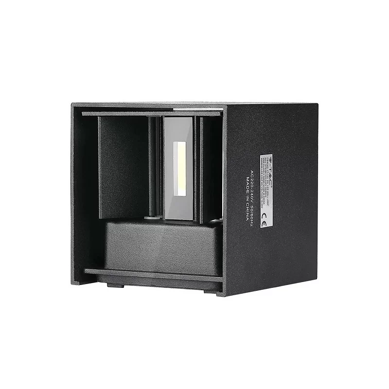V-TAC VT-759 LAMPADA LED DA MURO 5W WALL LIGHT NERA CON DOPPIO LED SMD APPLIQUE IP65 - SKU 217087 V-TAC VT-759 LAMPADA LED DA MURO 5W WALL LIGHT NERA CON DOPPIO LED SMD APPLIQUE IP65 - SKU 217087