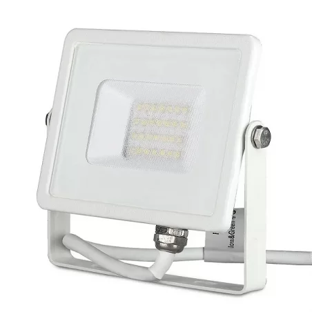 V-TAC PRO VT-20 FARO LED SMD 20W ULTRASOTTILE CHIP SAMSUNG DA ESTERNO COLORE BIANCO - SKU 442 / 443 / 444