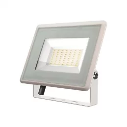 V-TAC VT-4954 FARO LED FLOODLIGHT 50W SMD SLIM IP65 BIANCO - SKU 6753 / 6754 