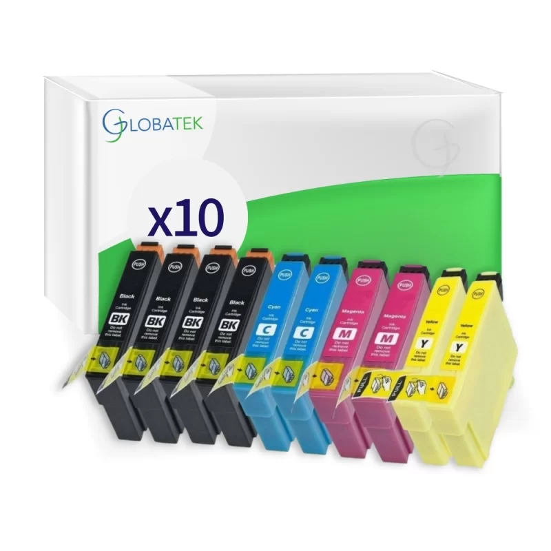 10 Cartucce Compatibili T1631/T1632/T1633/T1634 PER EPSON WORKFORCE WF-2630 WF-2760 WF-2540 WF-2530 WF-2520 WF-2510 WF-2010 WF- 10 Cartucce Compatibili T1631/T1632/T1633/T1634 PER EPSON WORKFORCE WF-2630 WF-2760 WF-2540 WF-2530 WF-2520 WF-2510 WF-2010 WF-
