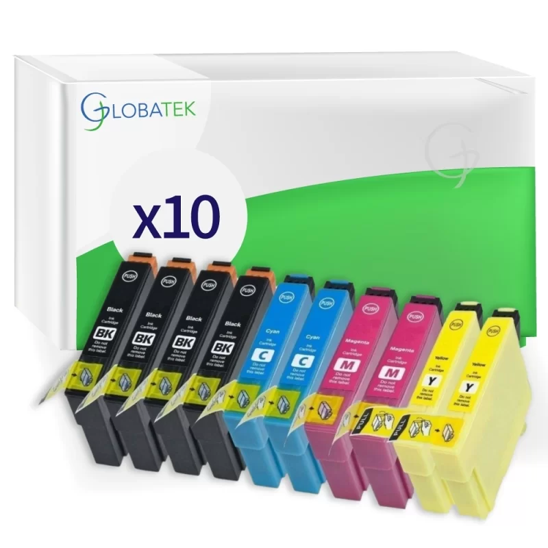 10 Cartucce Compatibili T1811/T1812/T1813/T1814 per Epson XP-305 XP-402 XP-102 XP-202 XP-205 XP-405 XP-302 XP-30 XP-405WH XP-21 10 Cartucce Compatibili T1811/T1812/T1813/T1814 per Epson XP-305 XP-402 XP-102 XP-202 XP-205 XP-405 XP-302 XP-30 XP-405WH XP-21
