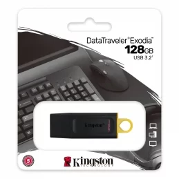 KINGSTON DATATRAVELER EXODIA DTX/128GB FLASH DRIVE USB 3.2 GEN 1 