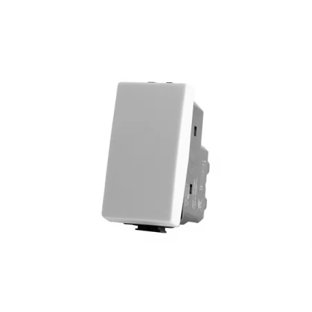 MAPAM INTERRUTTORE UNIPOLARE (16A-250V) BIANCO - MOD. 501B - COMPATIBILE CON BTICINO MATIX
