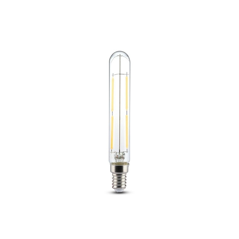 V-TAC VT-2204 LAMPADINA LED E14 4W TUBOLARE 4 FILAMENTI - SKU 2701 / 2702 / 2703 