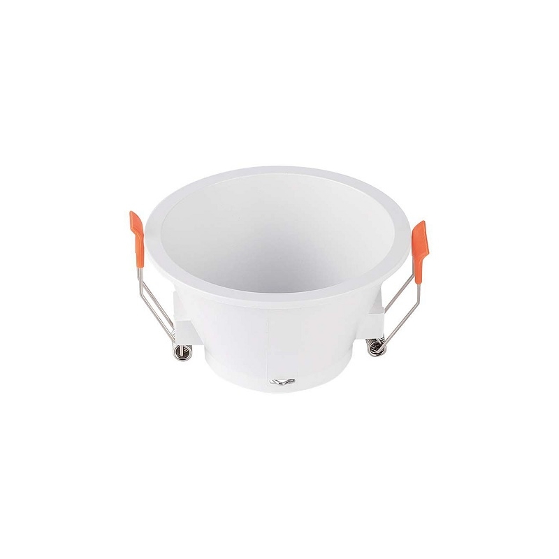V-TAC VT-925 PORTAFARETTO ROTONDO FISSO DA INCASSO PER LAMPADINE GU10 BIANCO - SKU 6636 V-TAC VT-925 PORTAFARETTO ROTONDO FISSO DA INCASSO PER LAMPADINE GU10 BIANCO - SKU 6636