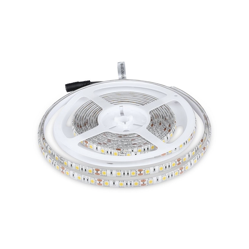 V-TAC VT-5050-60 STRISCIA LED FLESSIBILE 55W SMD MONOCOLORE 60 LED/METRO IP65 12V - BOBINA 5M - SKU 212149 / 212150 / 212148 V-TAC VT-5050-60 STRISCIA LED FLESSIBILE 55W SMD MONOCOLORE 60 LED/METRO IP65 12V - BOBINA 5M - SKU 212149 / 212150 / 212148