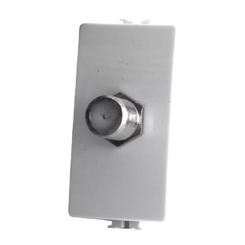 MAPAM PRESA SATELLITARE 1P BIANCO - MOD. 525B - COMPATIBILE CON BTICINO MATIX MAPAM PRESA SATELLITARE 1P BIANCO - MOD. 525B - COMPATIBILE CON BTICINO MATIX
