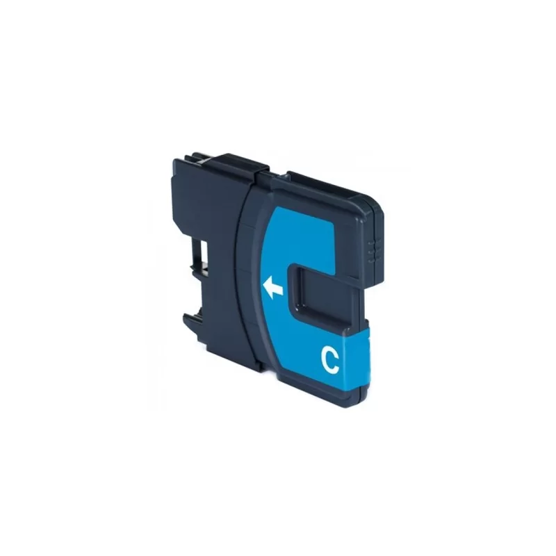 BROTHER LC-61 / LC-1100 / LC-980 CARTUCCIA COMPATIBILE CIANO BROTHER LC-61 / LC-1100 / LC-980 CARTUCCIA COMPATIBILE CIANO
