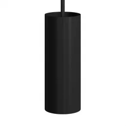 CREATIVE-CABLES PARALUME IN METALLO PER LAMPADINE E14 NERO - MOD. TUB-E14 