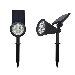 ENER-J LAMPADA LED DA GIARDINO 7W IP65 CON PANNELLO SOLARE E SENSORE CREPUSCOLARE - MOD. T730 