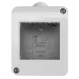 MAPAM SCATOLA DA PARETE 2P - MOD. S5102B - COMPATIBILE CON BTICINO MATIX  MAPAM SCATOLA DA PARETE 2P - MOD. S5102B - COMPATIBILE CON BTICINO MATIX
