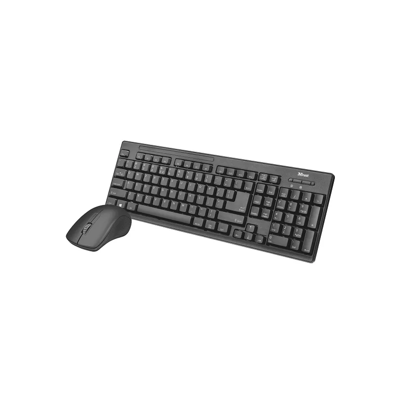 TASTIERA E MOUSE WIRELESS TRUST ZIVA TASTIERA E MOUSE WIRELESS TRUST ZIVA
