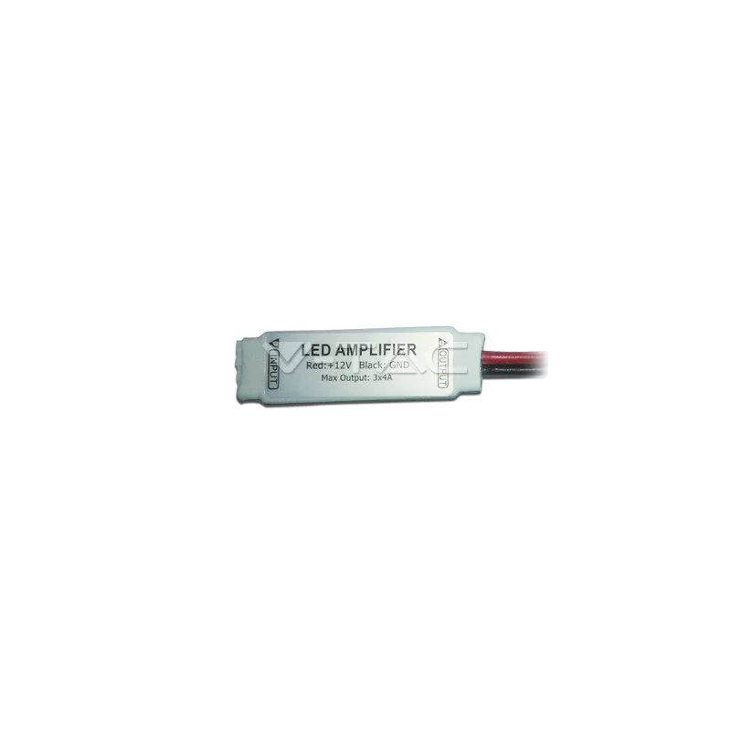 V-TAC MINI AMPLIFICATORE DI SEGNALE PER STRISCE LED RGB - SKU 3018 V-TAC MINI AMPLIFICATORE DI SEGNALE PER STRISCE LED RGB - SKU 3018