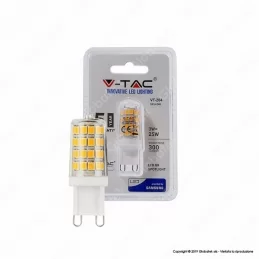 V-TAC PRO VT-204 LAMPADINA LED G9 3W BULB CHIP SAMSUNG - SKU 246 / 247 / 248 