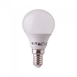 V-TAC PRO VT-270 LAMPADINA LED E14 7W MINIGLOBO P45 CHIP SAMSUNG - SKU 863 / 864 / 865 