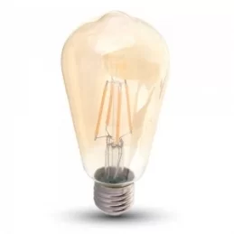 V-TAC PRO VT-276 LAMPADINA LED E27 6W BULB ST64 FILAMENTO - SKU 290 