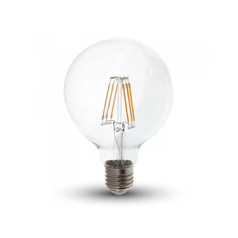 V-TAC PRO VT-286 LAMPADINA LED E27 6W GLOBO G95 CHIP SAMSUNG - SKU 294 V-TAC PRO VT-286 LAMPADINA LED E27 6W GLOBO G95 CHIP SAMSUNG - SKU 294