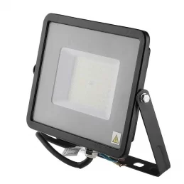 V-TAC PRO VT-56 FARO LED FLOODLIGHT 50W SMD SLIM IP65 CHIP SAMSUNG BIANCO - SKU 21760 / 21761 
