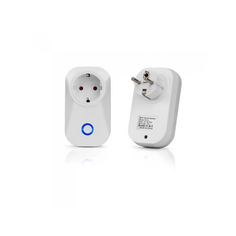 V-TAC SMART VT-5001 PRESA 10A SCHUKO WI-FI CON SPINA SCHUKO - SKU 8415 V-TAC SMART VT-5001 PRESA 10A SCHUKO WI-FI CON SPINA SCHUKO - SKU 8415