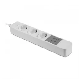 V-TAC SMART VT-5006 MULTIPRESA 3 POSTI WI-FI COLORE BIANCO CON INTERRUTTORE - SKU 8420 