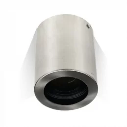 V-TAC VT 796 PORTAFARETTO ORIENTABILE ROTONDO GRIGIO DA SOFFITTO PER LAMPADINE GU10 E GU5.3 - SKU 3629 