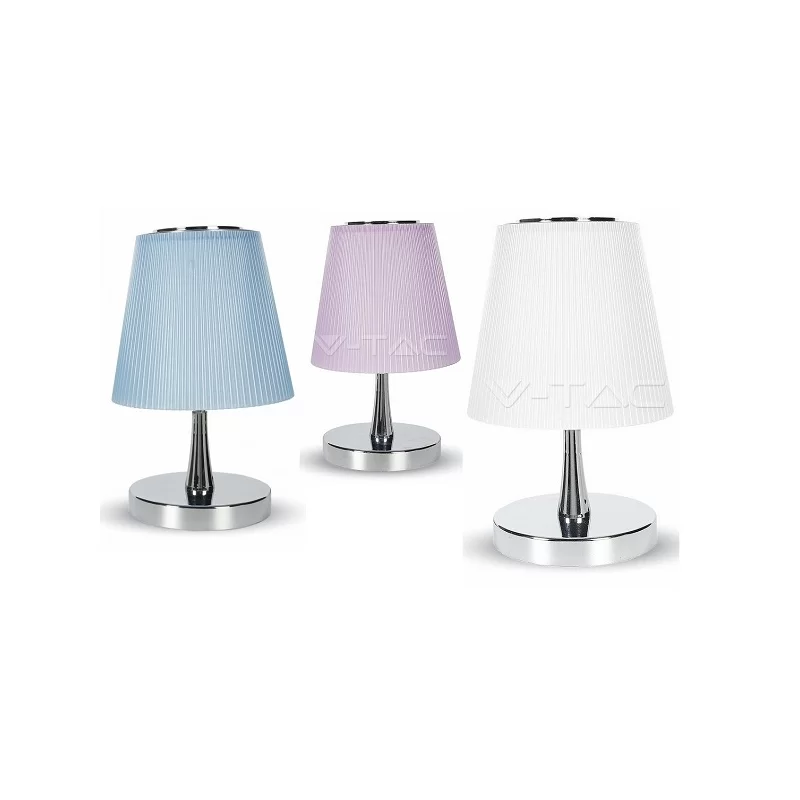 V-TAC VT-1035 LAMPADA DA TAVOLO LED 5W TOUCH DIMMERABILE BASE CROMATA - SKU 8501 / 8502 / 8503 V-TAC VT-1035 LAMPADA DA TAVOLO LED 5W TOUCH DIMMERABILE BASE CROMATA - SKU 8501 / 8502 / 8503