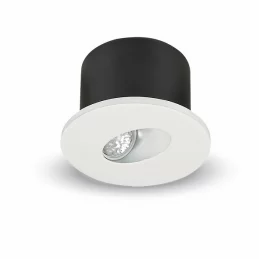 V-TAC VT-1109 RD FARETTO SEGNAPASSO LED DA INCASSO ROTONDO 3W COB - SKU 1207 / 1208 