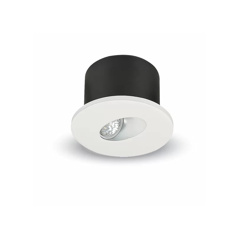 V-TAC VT-1109 RD FARETTO SEGNAPASSO LED DA INCASSO ROTONDO 3W COB - SKU 1207 / 1208 V-TAC VT-1109 RD FARETTO SEGNAPASSO LED DA INCASSO ROTONDO 3W COB - SKU 1207 / 1208