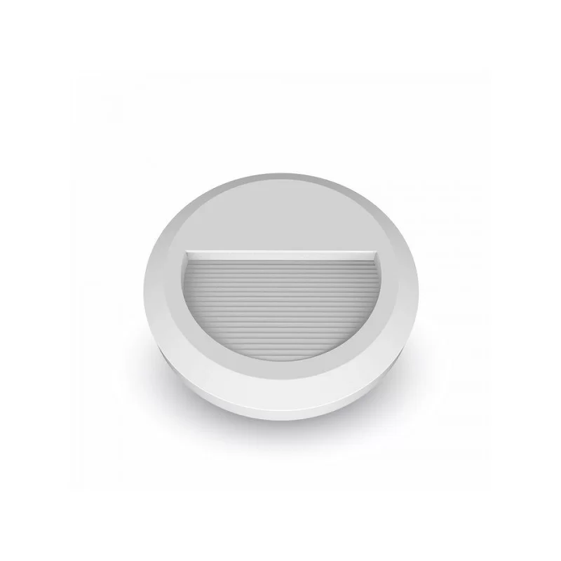 V-TAC VT-1142 FARETTO SEGNAPASSO LED A MONTAGGIO SUPERFICIALE ROTONDO 2W PER ESTERNO COLORE BIANCO - SKU 1315 / 1314 V-TAC VT-1142 FARETTO SEGNAPASSO LED A MONTAGGIO SUPERFICIALE ROTONDO 2W PER ESTERNO COLORE BIANCO - SKU 1315 / 1314