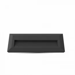 V-TAC VT-1162 FARETTO SEGNAPASSO LED A MONTAGGIO SUPERFICIALE RETTANGOLARE 3W PER ESTERNO COLORE NERO- SKU 1329 / 1328 