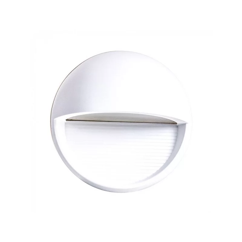 V-TAC VT-1182 FARETTO SEGNAPASSO LED A MONTAGGIO SUPERFICIALE ROTONDO 3W PER ESTERNO GRIGIO - SKU 1408 / 1409 V-TAC VT-1182 FARETTO SEGNAPASSO LED A MONTAGGIO SUPERFICIALE ROTONDO 3W PER ESTERNO GRIGIO - SKU 1408 / 1409