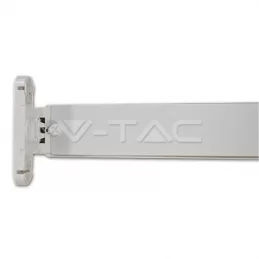 V-TAC VT-12021 PLAFONIERA DOPPIA PER TUBI LED T8 DA 120CM - SKU 6055 