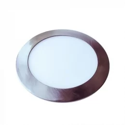 V-TAC VT-1807RD PANNELLO LED ROTONDO 18W SMD SATINATO DA INCASSO CON DRIVER - SKU 6349 / 6350 / 6351 