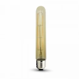 V-TAC VT-2006 LAMPADINA LED E27 6W TUBOLARE 6 FILAMENTI AMBRATA - SKU 7143 
