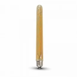 V-TAC VT-2008 LAMPADINA LED E27 7W TUBOLARE 7 FILAMENTI AMBRATA - SKU 7144 