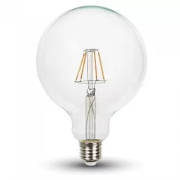 V-TAC VT-2147 LAMPADINA LED E27 6W GLOBO G125 CHIP SAMSUNG - SKU 7427  V-TAC VT-2147 LAMPADINA LED E27 6W GLOBO G125 CHIP SAMSUNG - SKU 7427