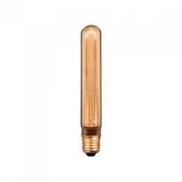 V-TAC VT-2162 LAMPADINA LED E27 2W TUBOLARE T30 AMBRATA CON INCISIONI LASER - SKU 7473 