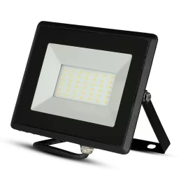 V-TAC VT-4031 E-SERIES FARO LED SMD 30W ULTRA SOTTILE DA ESTERNO COLORE NERO - SKU 5952 / 5953 / 5954 