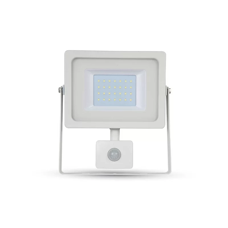 V-TAC VT-4830 PIR FARETTO LED 30W ULTRA SOTTILE SLIM CON SENSORE COLORE BIANCO - SKU 5757 / 5751 / 5752 V-TAC VT-4830 PIR FARETTO LED 30W ULTRA SOTTILE SLIM CON SENSORE COLORE BIANCO - SKU 5757 / 5751 / 5752
