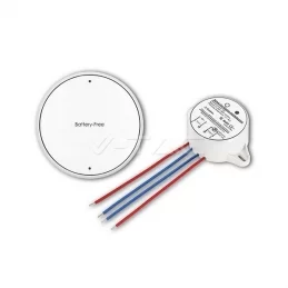 V-TAC VT-541 INTERRUTTORE WIRELESS ONE GANG SENZA FILI E BATTERIA 1 RICEVITORE - SKU 8229 