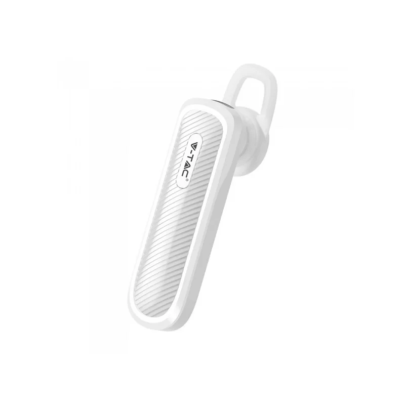 V-TAC VT-6700 AURICOLARE BLUETOOTH HEADSET COLORE BIANCO - SKU 7701 V-TAC VT-6700 AURICOLARE BLUETOOTH HEADSET COLORE BIANCO - SKU 7701