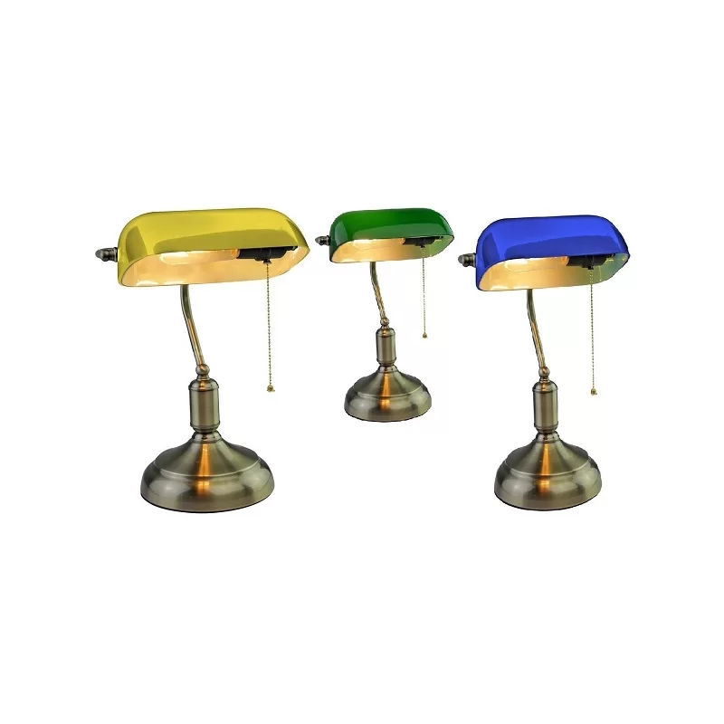 V-TAC VT-7151 LAMPADA DA TAVOLO VINTAGE CON PORTALAMPADA PER LAMPADINE E27 - SKU 3912 / 3913 / 3914 V-TAC VT-7151 LAMPADA DA TAVOLO VINTAGE CON PORTALAMPADA PER LAMPADINE E27 - SKU 3912 / 3913 / 3914